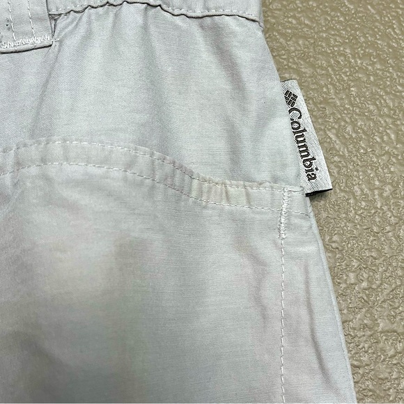 Columbia Outdoor Zip-off Pant Short Women’s Tan Size 8 Hiking Gorpcore Versatile - Picture 7 of 9